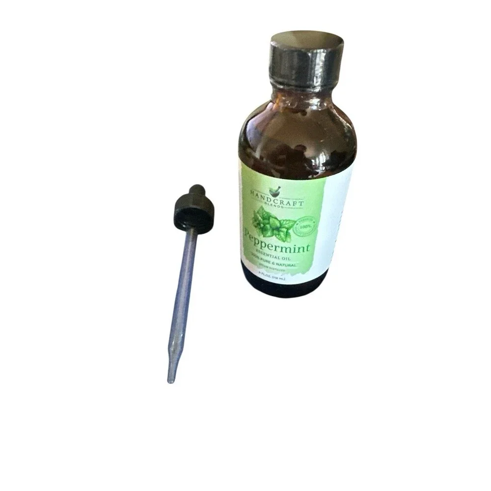 Handcraft Blends Peppermint Essential Oil  Huge 4 Fl Oz  100% Pure and Natural